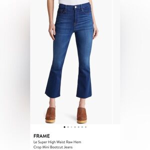 Frame Denim ⭐️Le Super High Mini Boot